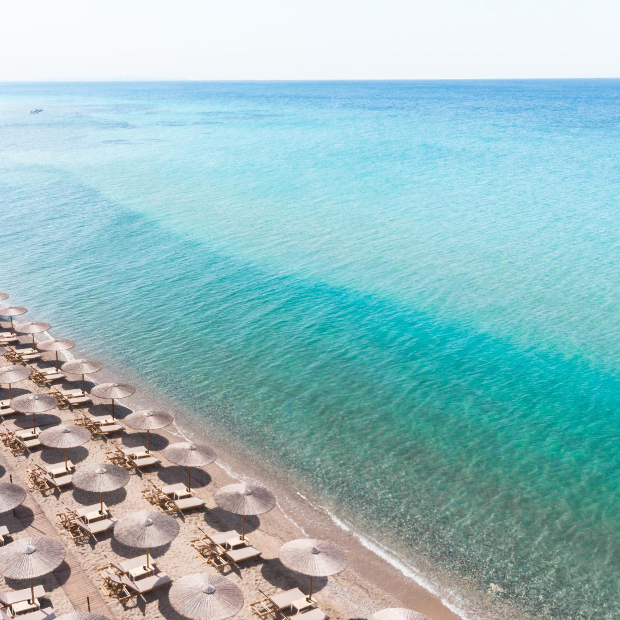 Seaside Retreat #Propertly Leilighet Nea Kallikrateia Eksteriør bilde