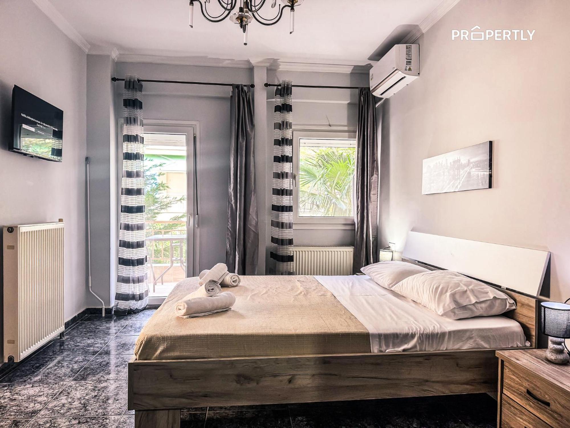 Seaside Retreat #Propertly Leilighet Nea Kallikrateia Eksteriør bilde