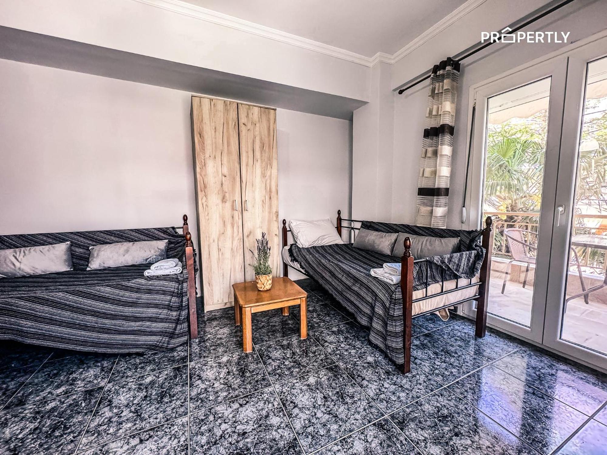 Seaside Retreat #Propertly Leilighet Nea Kallikrateia Eksteriør bilde