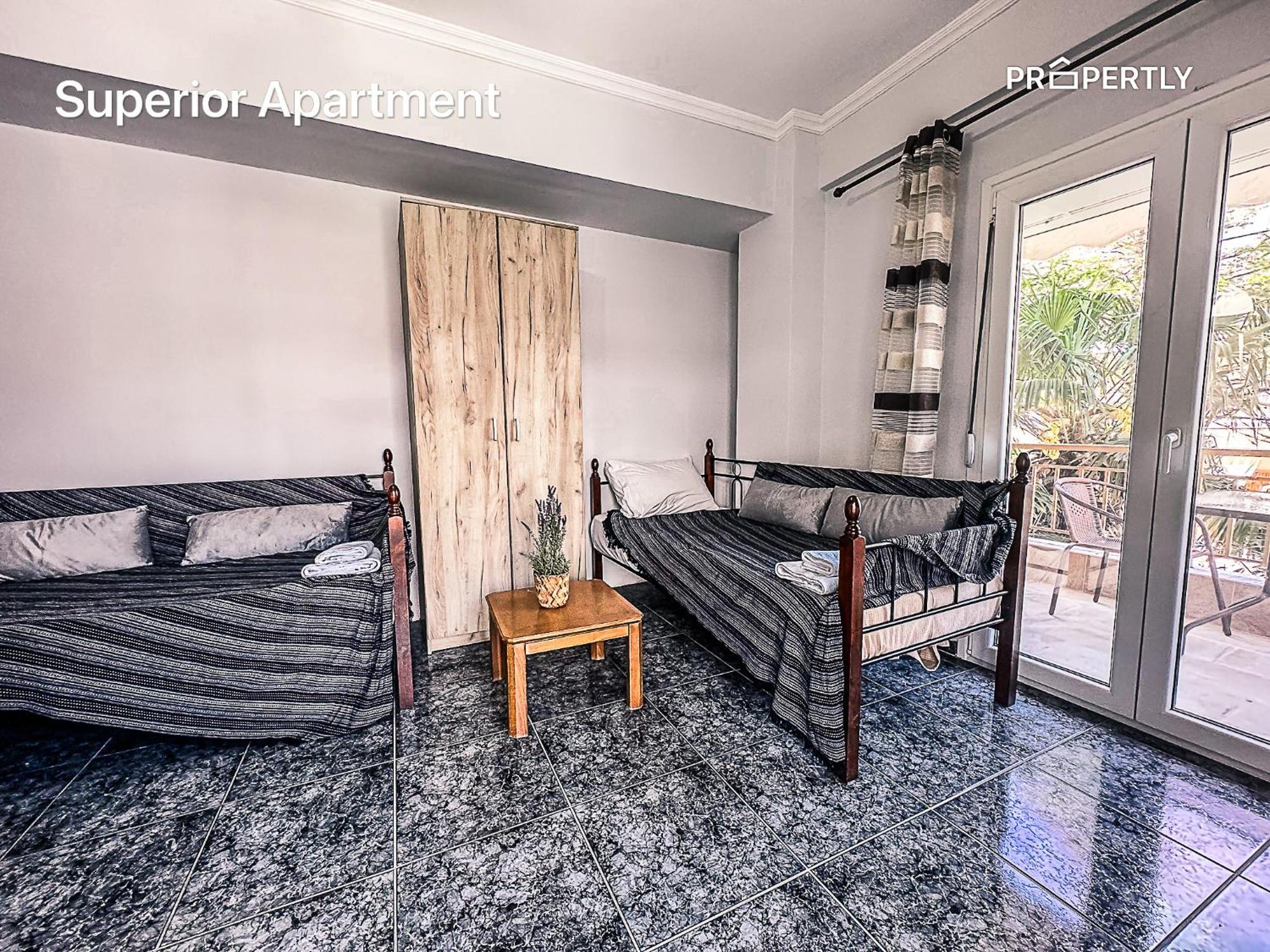 Seaside Retreat #Propertly Leilighet Nea Kallikrateia Eksteriør bilde